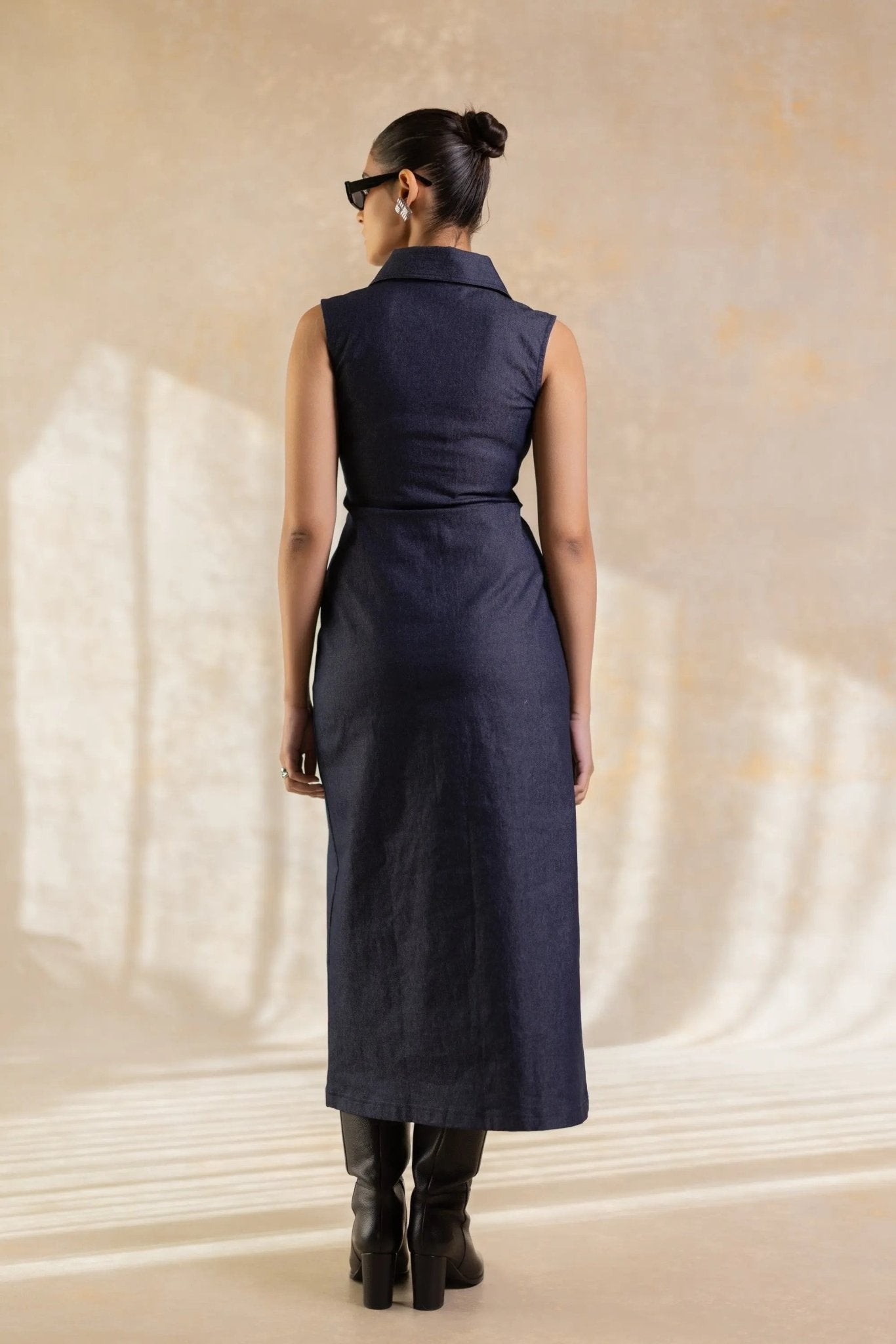 Midnight Denim Dress - Serrè Studios