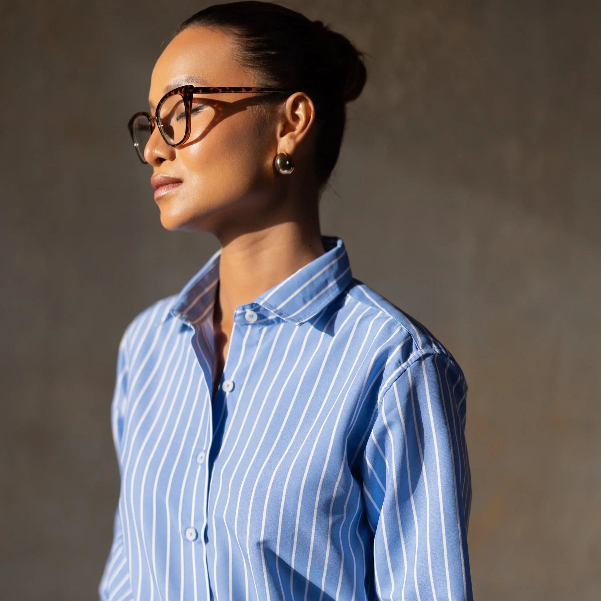 Oxford Striped Shirt - Serrè Studios