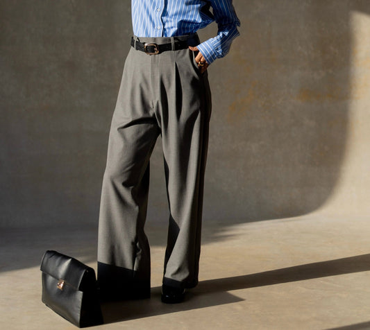 Signature Grey Trousers - Serrè Studios