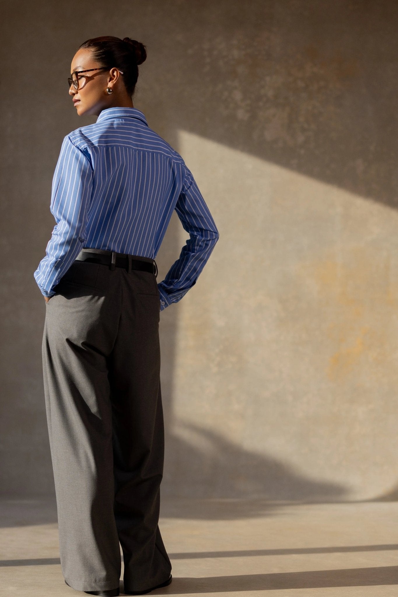 Signature Grey Trousers - Serrè Studios